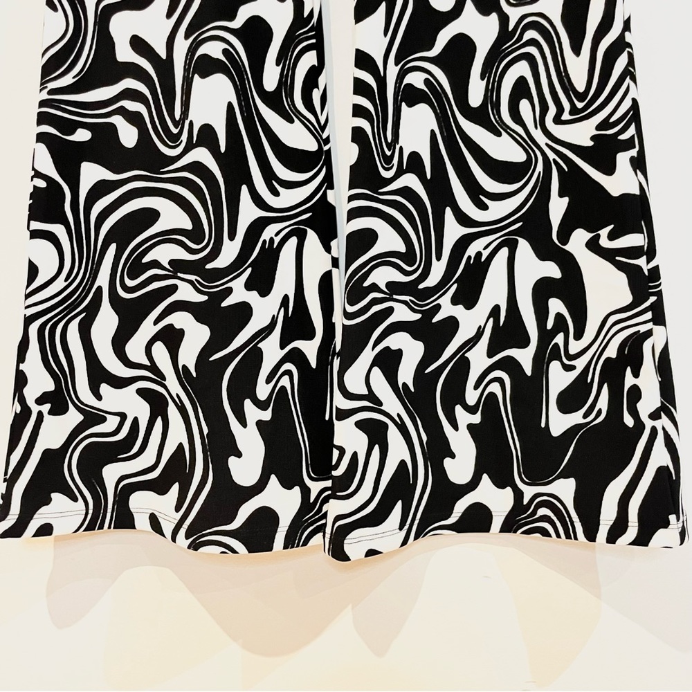 garage pants, black and white wave effect XS - Picture 7 of 7
